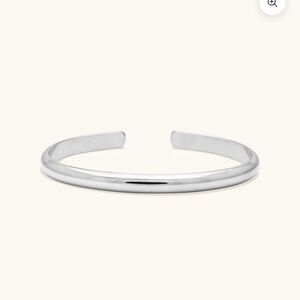 Leah Alexandra Syd Gran Cuff Bracelet in Sterling Silver